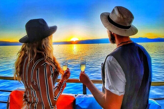 1.5 Hour Ohrid Lake Sunset Cruise - 1.5 Hour Ohrid Lake Sunset Cruise — A Relaxing Look at North Macedonia’s Jewel