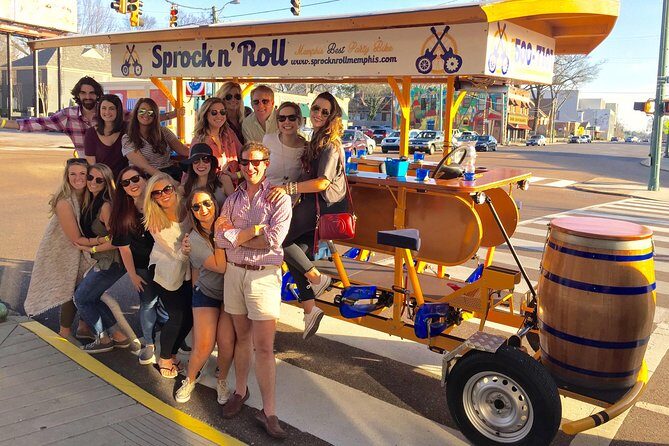1.5 Hour Private Party Bike Ride in Downtown Memphis - Exploring Memphis on a Party Bike: An Authentic and Fun Way to See Downtown