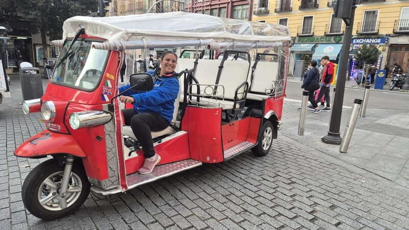 1.5-hour Tuk Tuk Tour in Madrid - Madrid’s Hidden Charm: A 1.5-Hour Tuk Tuk Adventure