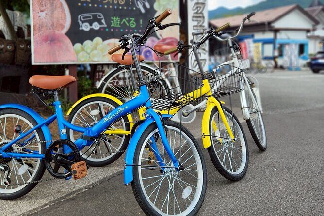 1 Day Bicycle Rental near Lake Kawaguchi - How the Itinerary Works