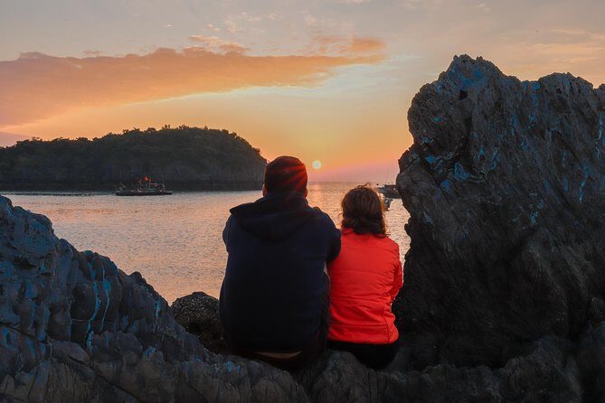 1 Day Boat Tour: HaLong Bay, Lan Ha Bay, Natural Beach and Full Moon Party - Swimming, Caves, and a Delicious Local Lunch