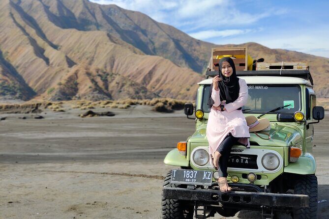 1 Day - Bromo Afternoon Siesta Tour start MALANG or SURABAYA // 11:00 - 18:00 - Authenticity and Scenic Beauty