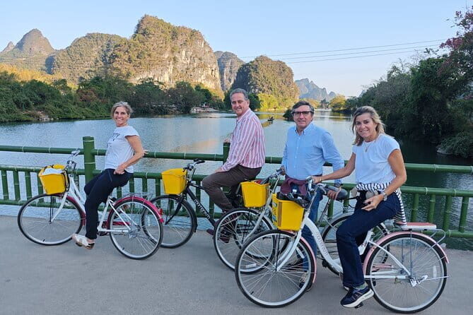 1-day Guilin classical LiRiver tour & Cycling in rural villege. - A 1-Day Guilin Adventure: Li River Cruise & Rural Village Cycling