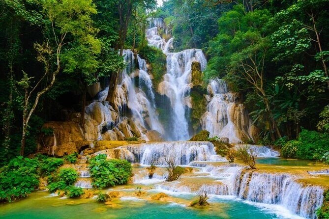 1 Day Mekong Pak Ou Caves Kuang Si Waterfalls Local Villages Tour - Exploring the Itinerary in Detail
