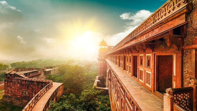 1-Day Private Tour to Agra with 3 UNESCO world Heritage from Delhi by Train - Key Points