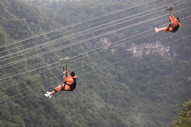 1-Day Private Tour to Glass Bridge & Yellow Dragon Cave - Key Points