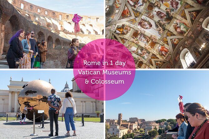 1-Day Rome: Vatican & Colosseum Tour - A Closer Look at the Itinerary and What You Can Expect