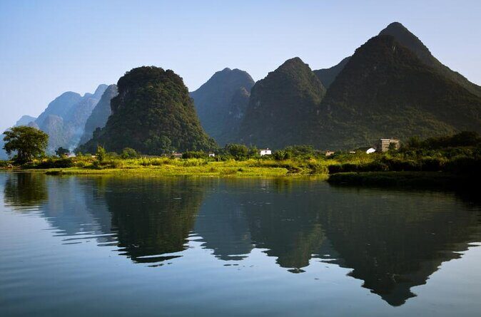 1-Day Tour:Yangshuo Yulong Bamboo Boat and Ruyi Peak Cable Car from Guilin Hotel - Key Points