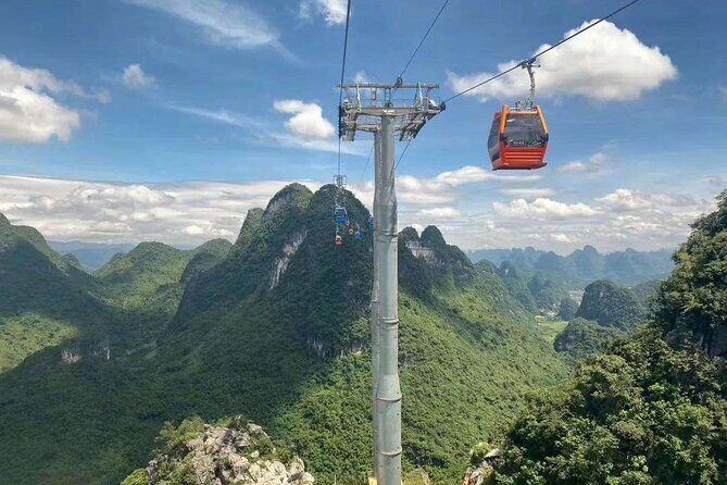 1-Day Tour:Yangshuo Yulong Bamboo Boat and Ruyi Peak Cable Car from Guilin Hotel - Frequently Asked Questions