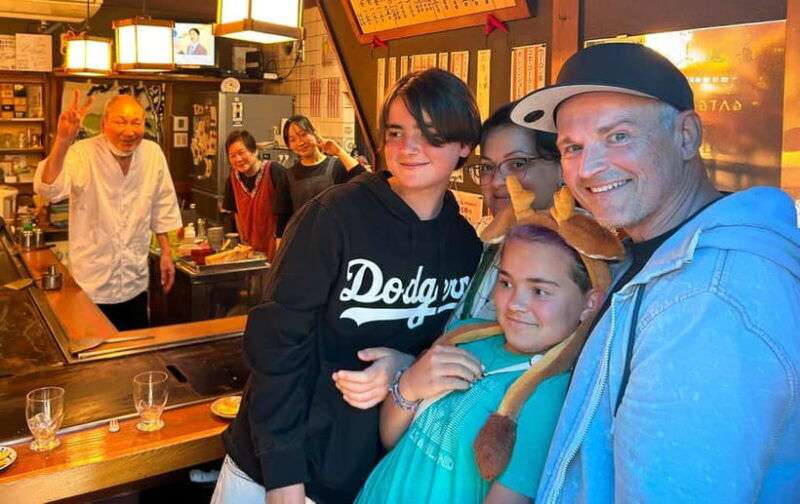 [1 Group Only ] Osaka: Private Night Food Tour for Family - Key Points