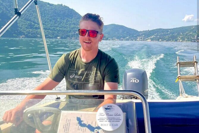 1 Hour Boat Rental Without License 40cv Engine on Lake Como - Discovering Lake Como from the Water