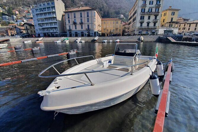 1 Hour Boat Rental Without License 40cv Engine on Lake Como - The Experience and Staff