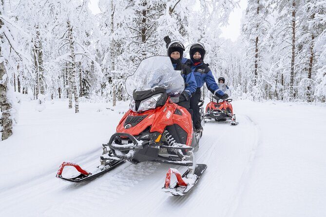 1 Hour Easy Snowmobile Safari in Levi - The Sum Up: A Perfect Intro to Arctic Snowmobiling