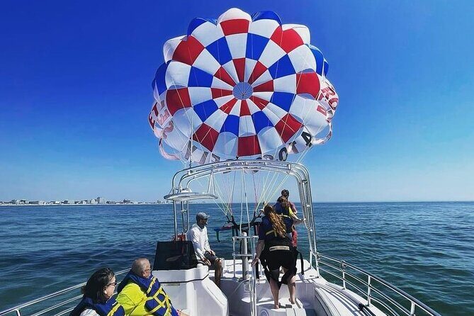 1-Hour Ocean Parasailing Adventure In Ocean City, MD - A Soaring Adventure Over Ocean City’s Waves