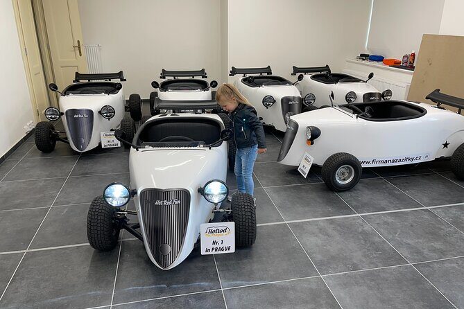 1-Hour Ride Across the Prague in Mini Hot Rod Car - Who Will Love This Tour?