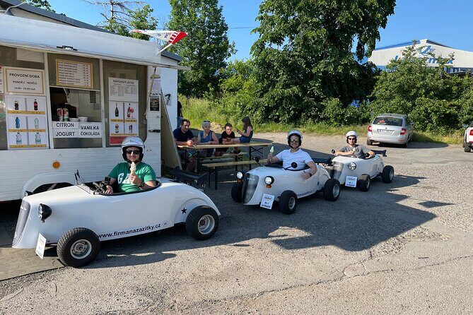 1-Hour Ride Across the Prague in Mini Hot Rod Car - Frequently Asked Questions
