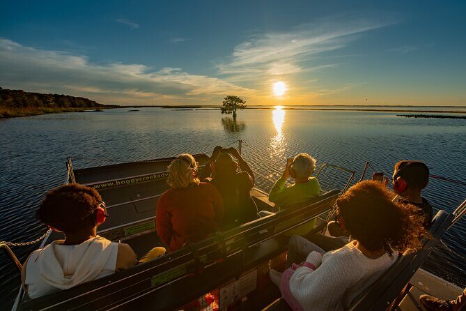 1-Hour Sunset Airboat Ride near Orlando - Key Points