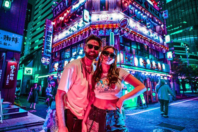 1 Hour Tokyo Cyberpunk Photo Session - A Unique Night Adventure: 1 Hour Tokyo Cyberpunk Photo Session