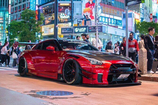 1 Hour Tokyo Tour in Liberty Walk Nissan GTR - Key Points