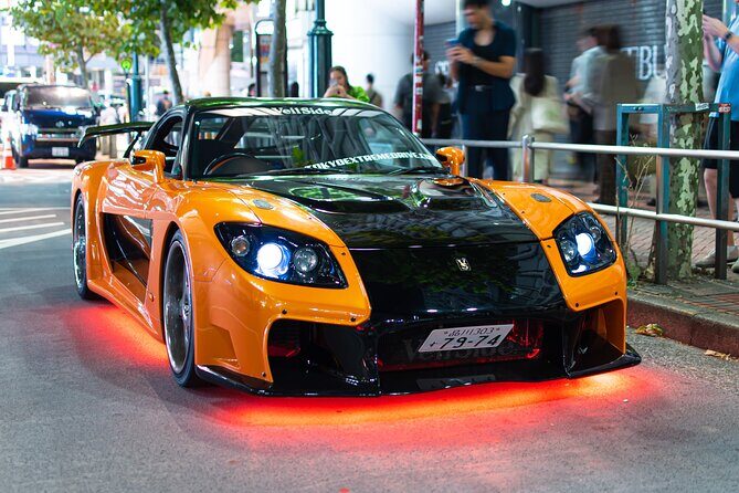 1-Hour Tokyo Tour in Tokyo Drift Mazda RX7 - Key Points