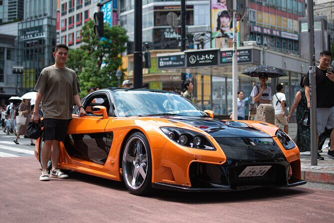 1-Hour Tokyo Tour in Tokyo Drift Mazda RX7 - What’s Included and What to Expect