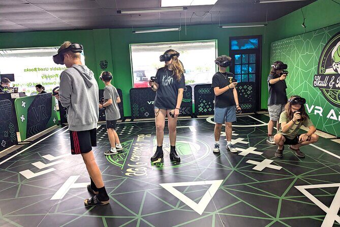 1-Hour Virtual Reality Experience Skull & Books VR - Cocoa Beach - FAQs