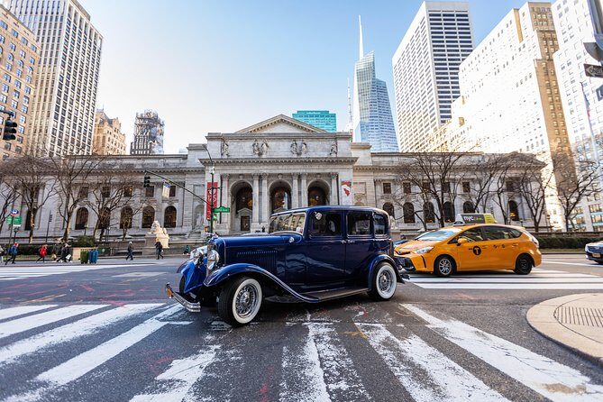 1 HR - NYC Private Classic Car Experience - Midtown - Key Points