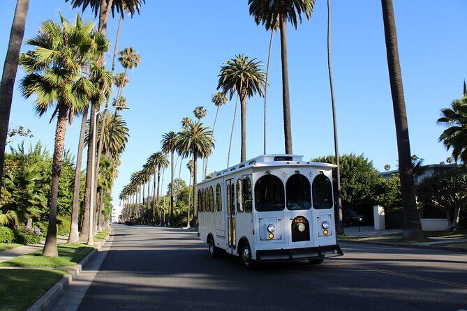 #1 Luxury Hollywood Sightseeing Trolley Bus Tour - Discovering Los Angeles on the Vintage Trolley
