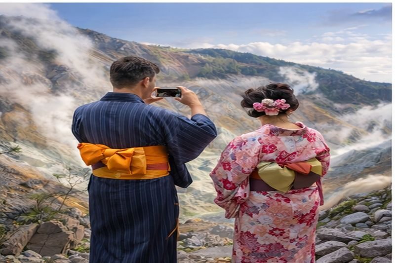 1-Person Tour: Mt. Fuji Classic Route Day Trip | Mt. Fuji Land, Sea, and Air Owakudani, Lake Yamanaka, Oshino Hakkai Day Trip with Ropeway | Departure from Tokyo - Oshino Hakkai’s clear spring pools