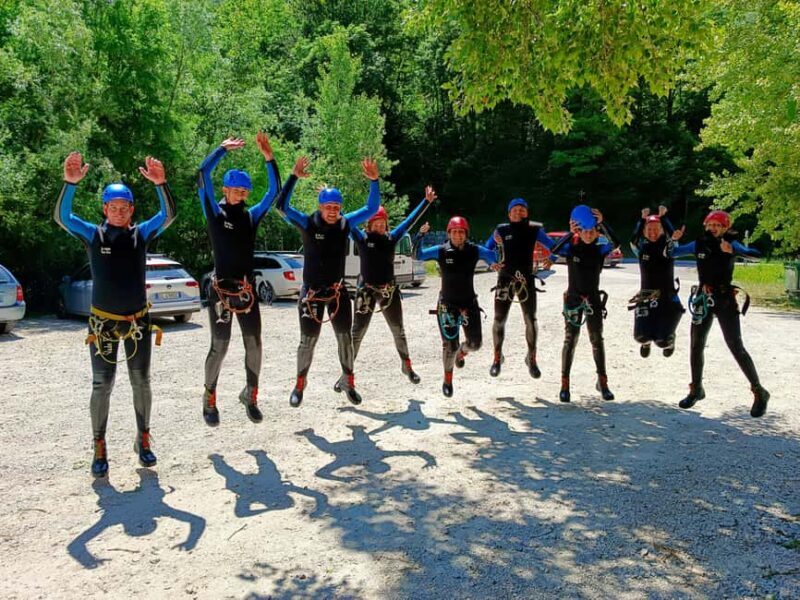 100% WET EXPERIENCE 3-Hour Beginner's Canyoning Trip - An Authentic Slovenian Adventure in Bovec