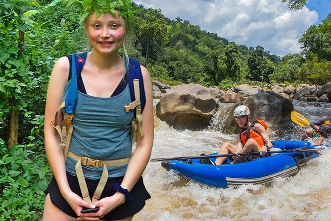 10KM Inflatable Kayaking and 3HR Trekking Adventure - Key Points