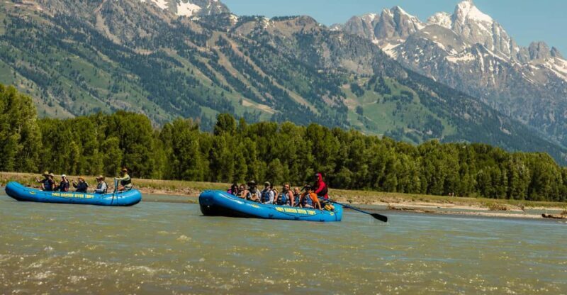 13-Mile Snake River Scenic Rafting Experience from Jackson - A Gentle Ride Through Wyoming’s Snake River