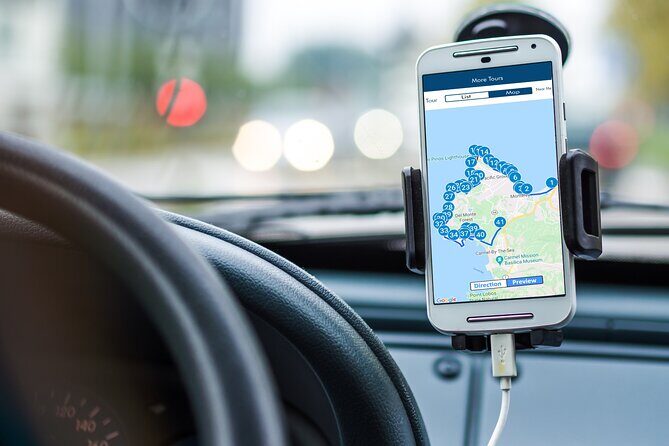 17-Mile Drive Self-Guided Audio Tour from Monterey & Carmel - Key Points