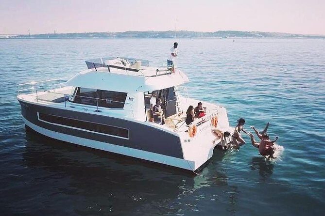 1H power catamaran up to 18 people in Lisbon - Exploring Lisbon by Water: The 1-Hour Power Catamaran Experience