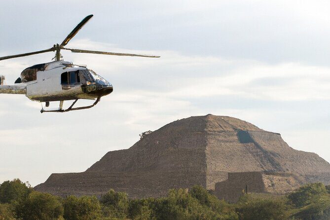 1hr Private Helicopter Tour - Mexico City & Teotihuacan Pyramids - Key Points