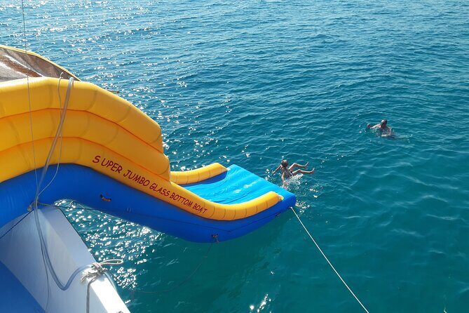 2.5 hour Glass Bottom Boat Trip, Snorkeling, Sliding and Fun - Who Will Love This Tour?