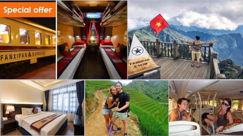 2 Day-2 Night Sapa Trekking: Overnight Train &Limousine Bus - Key Points