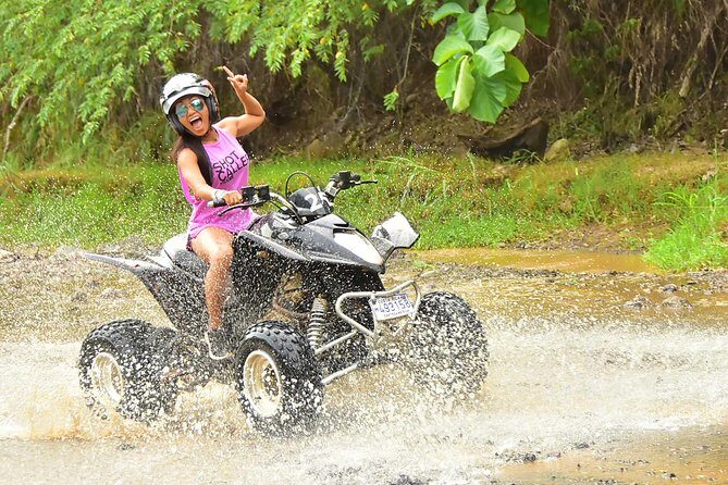 2 Hour ATV + Waterfalls in Jaco Beach and Los Suenos - A Thrilling Ride Through Costa Rica’s Jungle and Waterfalls
