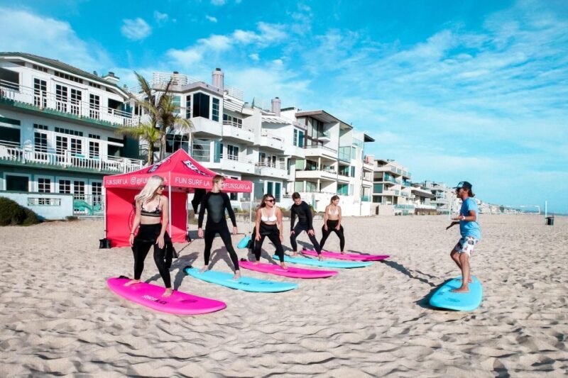2 Hour Group Surf Lesson in Miami Beach - The Sum Up