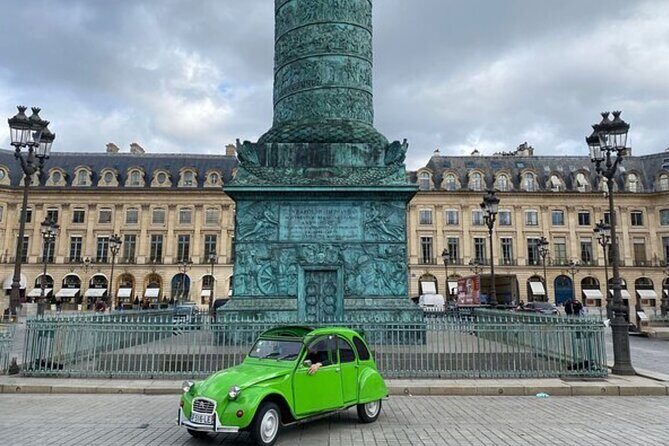 2 Hour Private Guided 2CV or Traction Tour Experience in Paris - Practicalities and Considerations
