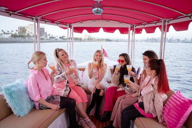 2-Hour Private Pink Bachelorette Boat Cruise in San Diego Bay - The Experience in Detail