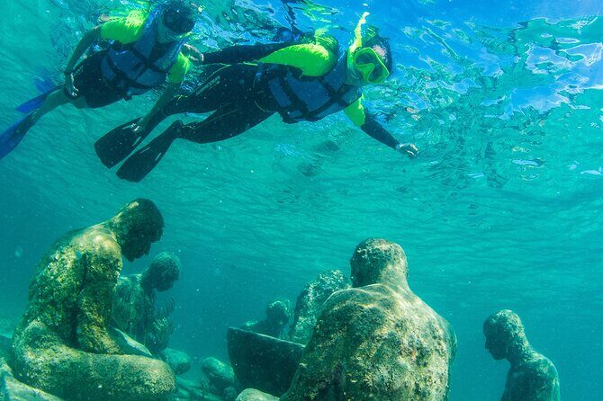 2-Hour Snorkeling Paradise Reef in Cancún Underwater Museum - The Guides and Overall Service