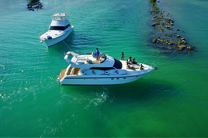 2 Hour Sunset - 47' Azimut, Tulum, Playa del Carmen, Riviera Maya - A Detailed Look at the 2-Hour Riviera Maya Yacht Cruise