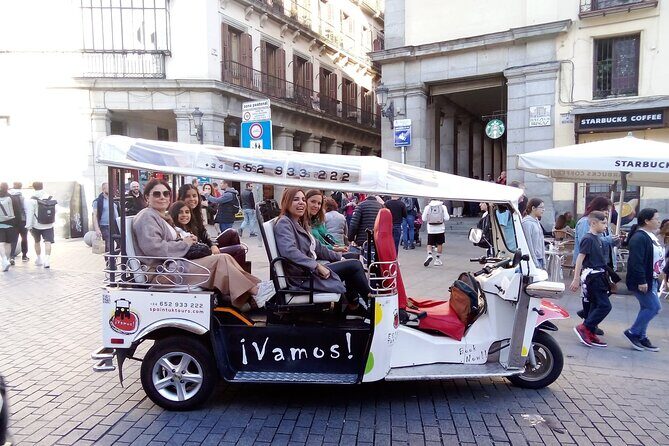 2 Hours Private Tuk tuk Tour in Madrid - Key Points