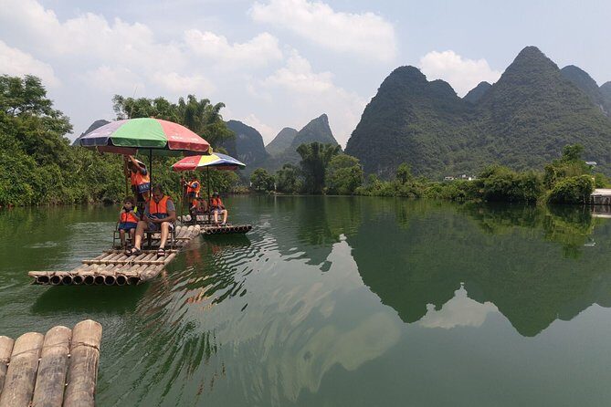 2-hours Yangshuo Yulong Bamboo Boat Tour with the Round-way Private Transfers - Key Points