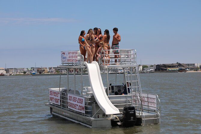 2-Hr Sunset Ultimate Party Pontoon Rental in Chincoteague Island - The Details: What You Can Expect from the Sunset Party Pontoon