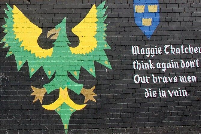 2 hrs Belfast unique history terror & mural private Taxi tour - Authentic Stories and Guided Insight