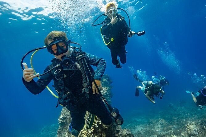 2-Tank Dive K2 Power Catamaran featuring the Molokini Crater - Key Points
