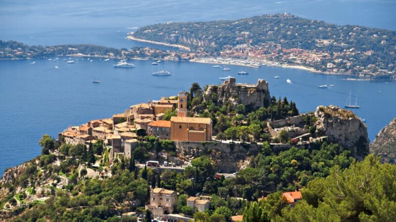 20-minute panoramic flight from Monaco - Detailed Breakdown of the Itinerary