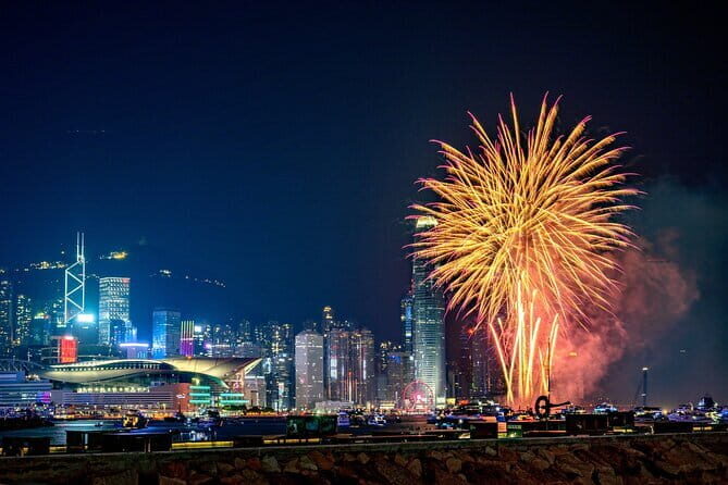 2025 Chinese New Year Fireworks Open Bar Yacht Dinner Cruise HK - Perfect For